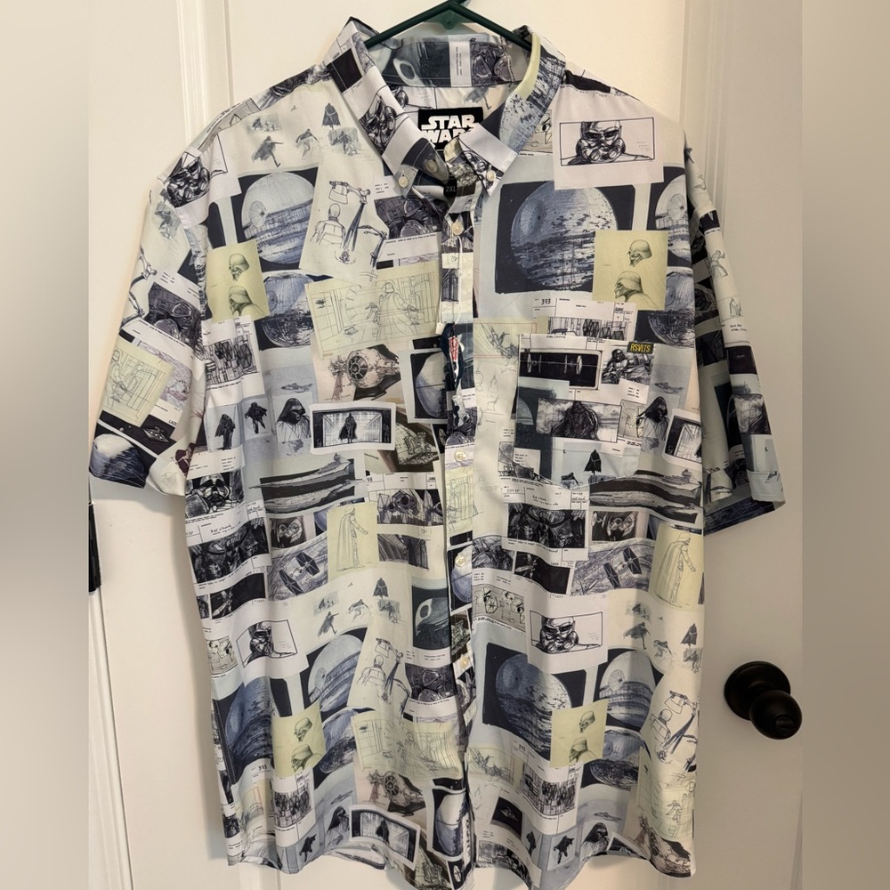 RSVLTS Star Wars Graphic Shirt - Off White